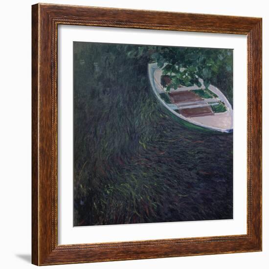 La Barque, about 1887-Claude Monet-Framed Giclee Print