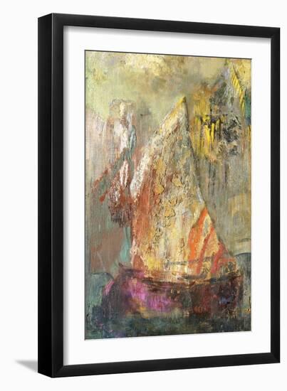 La Barque-Odilon Redon-Framed Giclee Print