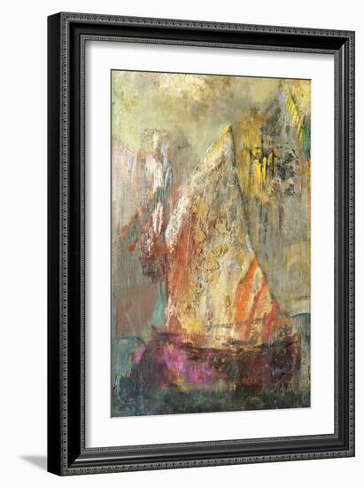 La Barque-Odilon Redon-Framed Giclee Print