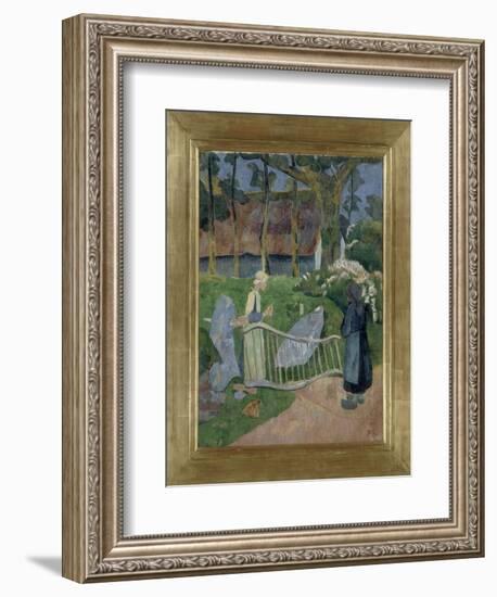 La barrière fleurie, Le Pouldu-Paul Serusier-Framed Giclee Print