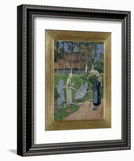 La barrière fleurie, Le Pouldu-Paul Serusier-Framed Giclee Print