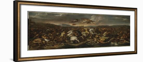 La bataille de Constantin-Raffaello Sanzio-Framed Giclee Print