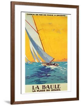 La Baule-Alo (Charles-Jean Hallo)-Framed Art Print