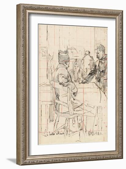 'La Belle Alliance'-Walter Richard Sickert-Framed Giclee Print