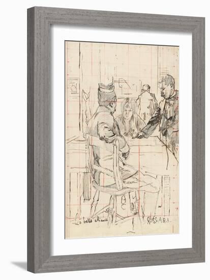 'La Belle Alliance'-Walter Richard Sickert-Framed Giclee Print