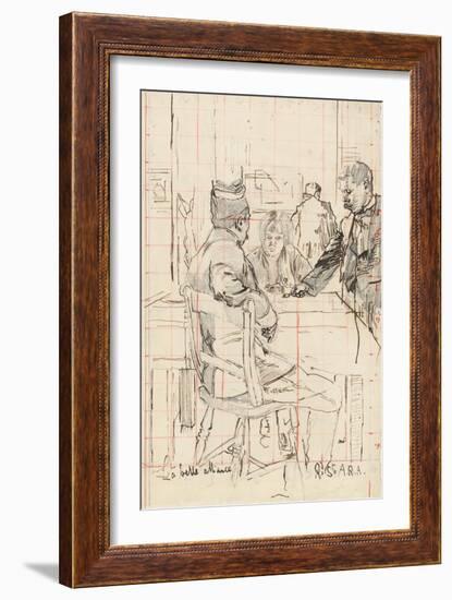 'La Belle Alliance'-Walter Richard Sickert-Framed Giclee Print