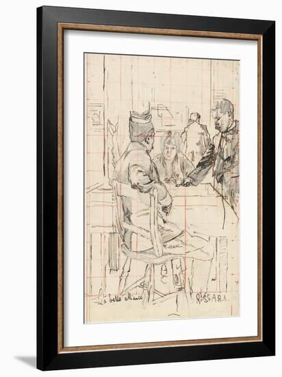 'La Belle Alliance'-Walter Richard Sickert-Framed Giclee Print