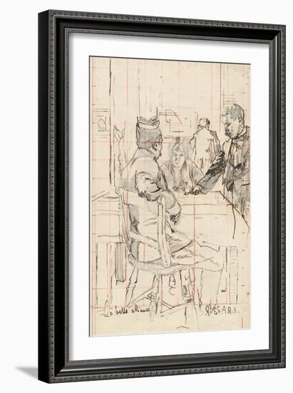 'La Belle Alliance'-Walter Richard Sickert-Framed Giclee Print