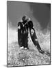 La Belle and la Bete by JeanCocteau with Jean Marais, 1946 (b/w photo)-null-Mounted Photo