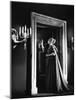 La Belle and la Bete by JeanCocteau with Josette Day, 1946 (b/w photo)-null-Mounted Photo