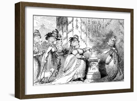 La Belle Assemblee, 1787-James Gillray-Framed Giclee Print