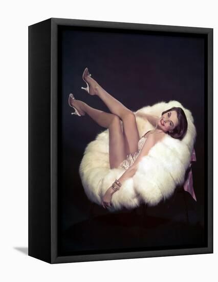 La Belle by Moscou SILK STOCKINGS by RoubenMamoulian with Cyd Charisse, 1957 (photo)-null-Framed Stretched Canvas