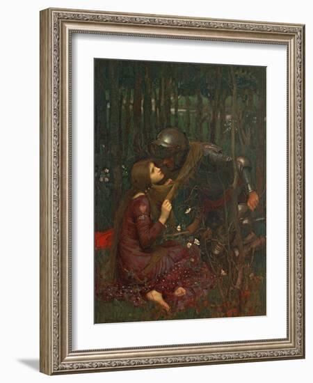 La Belle Dame Sans Merci, 1893-John William Waterhouse-Framed Giclee Print