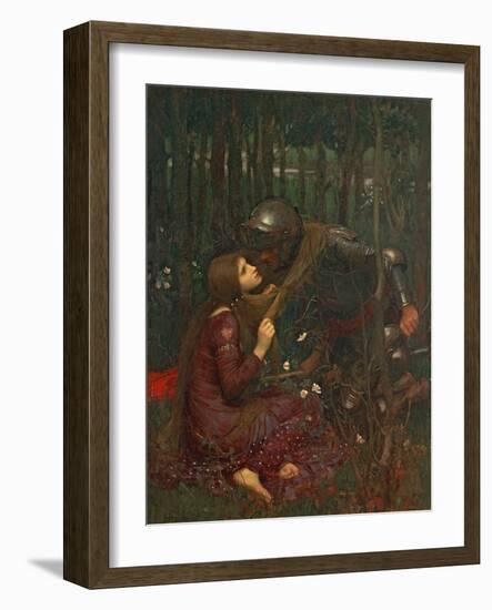 La Belle Dame Sans Merci, 1893-John William Waterhouse-Framed Giclee Print