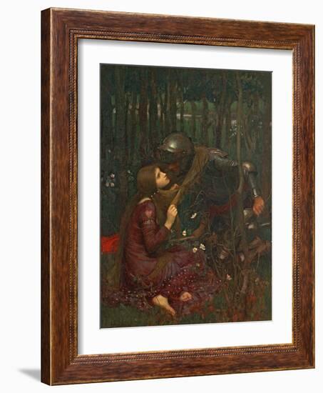 La Belle Dame Sans Merci, 1893-John William Waterhouse-Framed Giclee Print