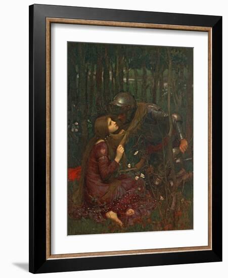 La Belle Dame Sans Merci, 1893-John William Waterhouse-Framed Giclee Print