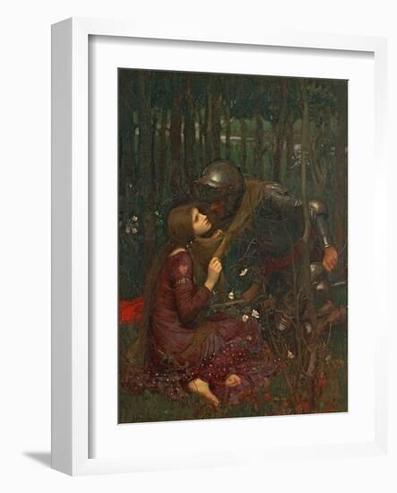 La Belle Dame Sans Merci, 1893-John William Waterhouse-Framed Giclee Print