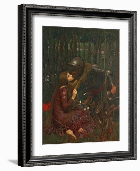 La Belle Dame Sans Merci, 1893-John William Waterhouse-Framed Giclee Print