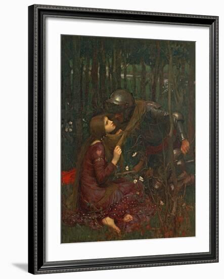 La Belle Dame Sans Merci, 1893-John William Waterhouse-Framed Giclee Print