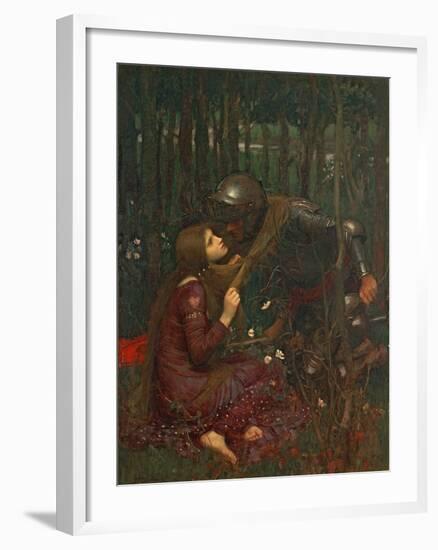 La Belle Dame Sans Merci, 1893-John William Waterhouse-Framed Giclee Print