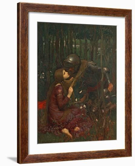 La Belle Dame Sans Merci, 1893-John William Waterhouse-Framed Giclee Print