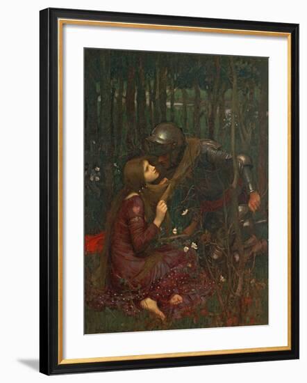 La Belle Dame Sans Merci, 1893-John William Waterhouse-Framed Giclee Print