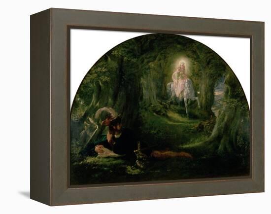 La Belle Dame Sans Merci (The Story of Thomas Rhymer)-Sir Joseph Noel Paton-Framed Premier Image Canvas