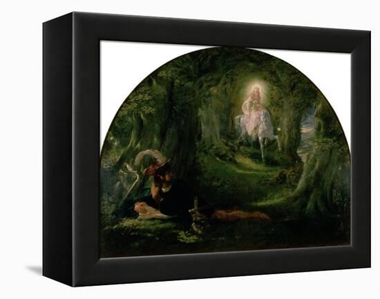 La Belle Dame Sans Merci (The Story of Thomas Rhymer)-Sir Joseph Noel Paton-Framed Premier Image Canvas