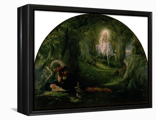 La Belle Dame Sans Merci (The Story of Thomas Rhymer)-Sir Joseph Noel Paton-Framed Premier Image Canvas