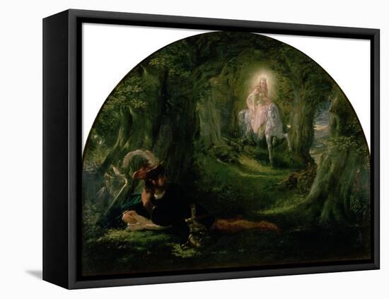 La Belle Dame Sans Merci (The Story of Thomas Rhymer)-Sir Joseph Noel Paton-Framed Premier Image Canvas