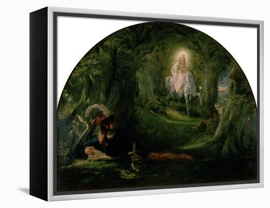 La Belle Dame Sans Merci (The Story of Thomas Rhymer)-Sir Joseph Noel Paton-Framed Premier Image Canvas