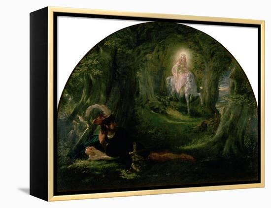 La Belle Dame Sans Merci (The Story of Thomas Rhymer)-Sir Joseph Noel Paton-Framed Premier Image Canvas