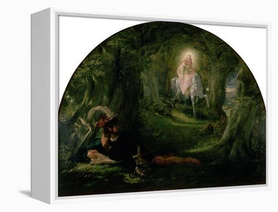 La Belle Dame Sans Merci (The Story of Thomas Rhymer)-Sir Joseph Noel Paton-Framed Premier Image Canvas