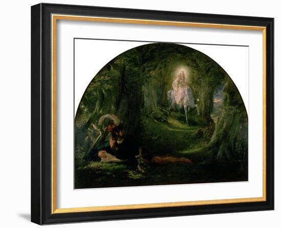 La Belle Dame Sans Merci (The Story of Thomas Rhymer)-Sir Joseph Noel Paton-Framed Giclee Print
