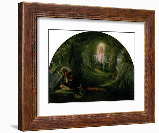 La Belle Dame Sans Merci (The Story of Thomas Rhymer)-Sir Joseph Noel Paton-Framed Giclee Print