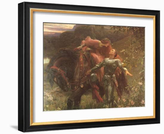 La Belle Dame Sans Merci-Frank Bernard Dicksee-Framed Giclee Print