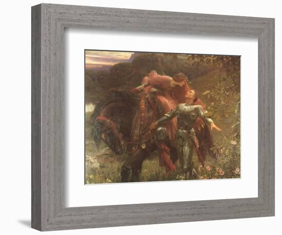 La Belle Dame Sans Merci-Frank Bernard Dicksee-Framed Giclee Print