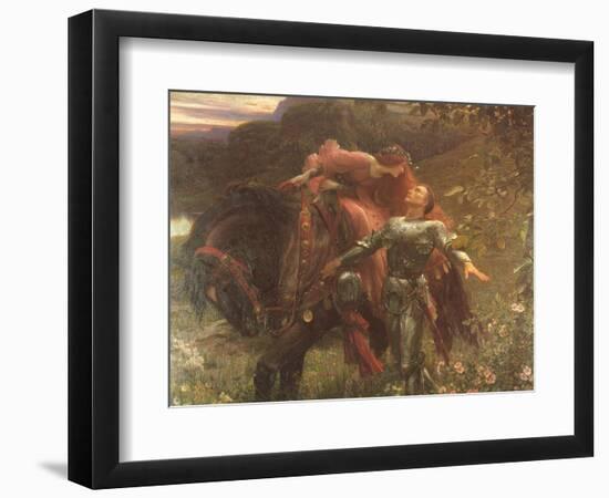 La Belle Dame Sans Merci-Frank Bernard Dicksee-Framed Giclee Print