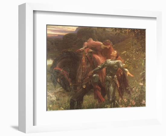 La Belle Dame Sans Merci-Frank Bernard Dicksee-Framed Giclee Print