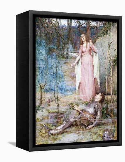 La Belle Dame Sans Merci-Henry Meynell Rheam-Framed Premier Image Canvas