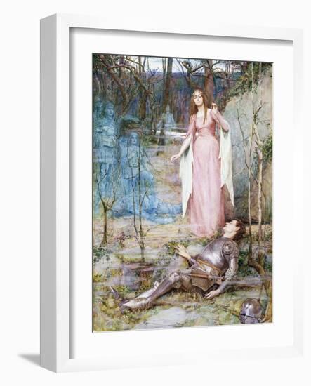 La Belle Dame Sans Merci-Henry Meynell Rheam-Framed Giclee Print