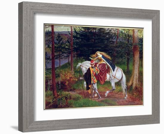 La Belle Dame Sans Merci-Walter Crane-Framed Giclee Print