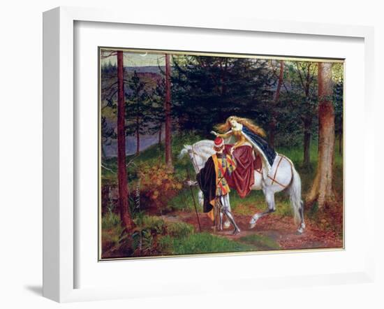 La Belle Dame Sans Merci-Walter Crane-Framed Giclee Print