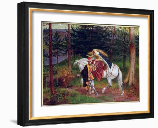 La Belle Dame Sans Merci-Walter Crane-Framed Giclee Print