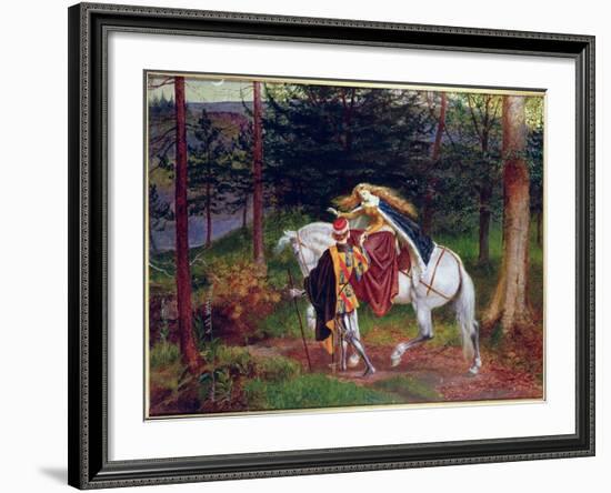 La Belle Dame Sans Merci-Walter Crane-Framed Giclee Print