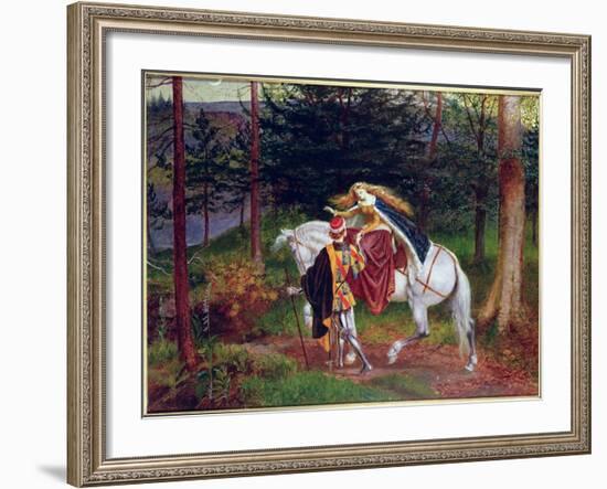 La Belle Dame Sans Merci-Walter Crane-Framed Giclee Print