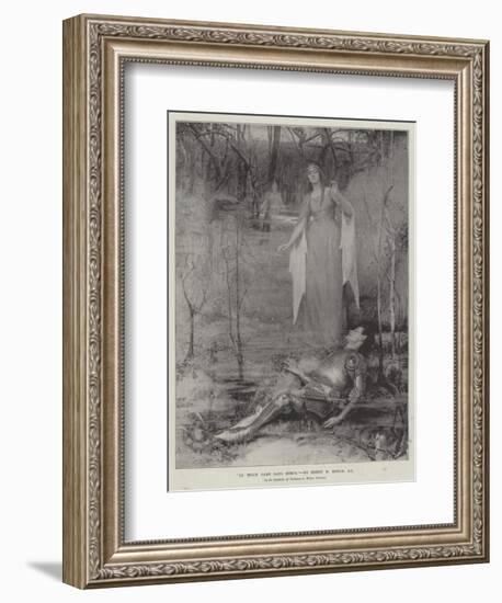 La Belle Dame Sans Merci-Henry Meynell Rheam-Framed Giclee Print