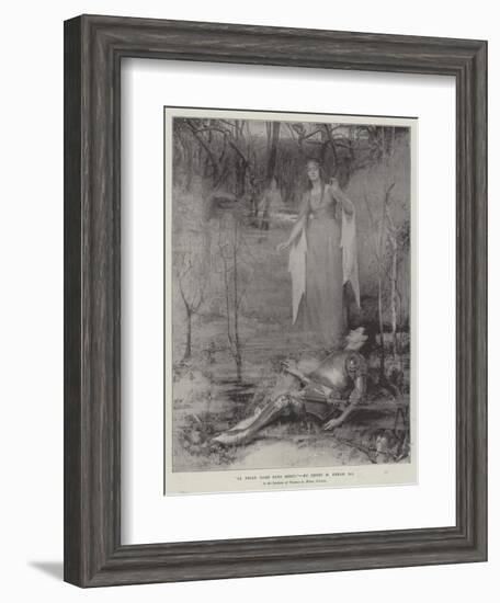 La Belle Dame Sans Merci-Henry Meynell Rheam-Framed Giclee Print