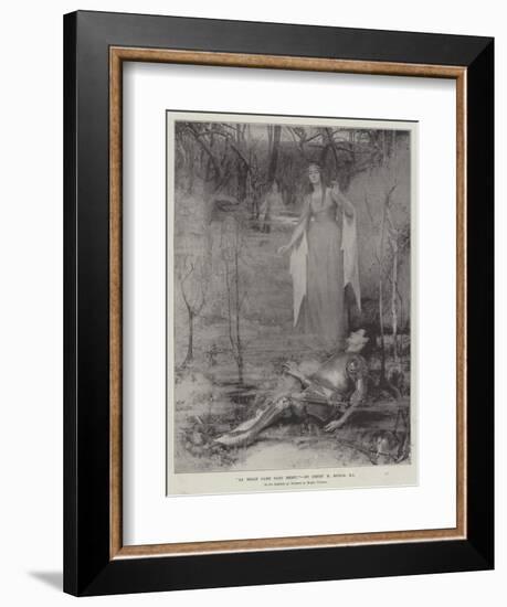 La Belle Dame Sans Merci-Henry Meynell Rheam-Framed Giclee Print