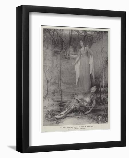 La Belle Dame Sans Merci-Henry Meynell Rheam-Framed Giclee Print